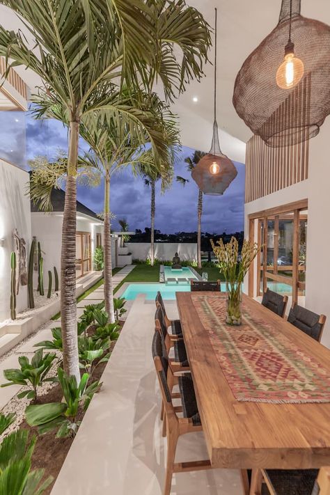 Villa Pukara, Bali Interiors, Entertaining House, Bali House, Tropical House, Beach Villa, Dream House Exterior, Villa Design, Natural Environment