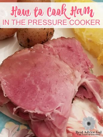 Pressure Cooker Ham, Cook A Ham, Cooking Ham In Crockpot, Cooking Ham, Cook Ham, Baked Apple Recipes, Sushi Roll Recipes, Instant Pot Cookbook, Pressure Cooker Chicken