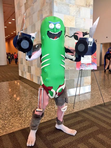 Halloween Costume Gif, Rick Costume, Rick And Morty Costume, Morty Costume, Halloween Costumes Pictures, Rick I Morty, Rick And Morty Poster, Pickle Rick, Funny Baby Pictures