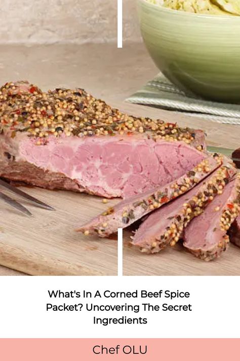 What's In A Corned Beef Spice Packet? Uncovering The Secret Ingredients Corned Beef Spices, Corned Beef Seasoning, Corned Beef Stew, Beef Spices, Crockpot Christmas, Homemade Corned Beef, Spices Recipes, Spiced Beef, Corned Beef Recipes