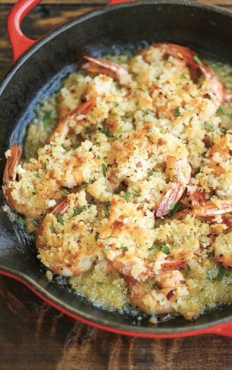 Shrimp Scampi Baked, Baked Shrimp Recipes, Salmon Quinoa, Baked Shrimp Scampi, Fancy Dishes, Shrimp Scampi Recipe, Shrimp Appetizers, Scampi Recipe, Baked Shrimp