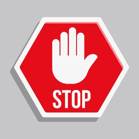 Flat design do not enter sign design | Free Vector #Freepik #freevector #no-entry #stop-sign #stop #no-access Driving In Ireland, Do Not Enter Sign, Safety Message, Do Not Enter, Hand Images, Stop Sign, Comparing Yourself To Others, Life Hack, Cartoon Images