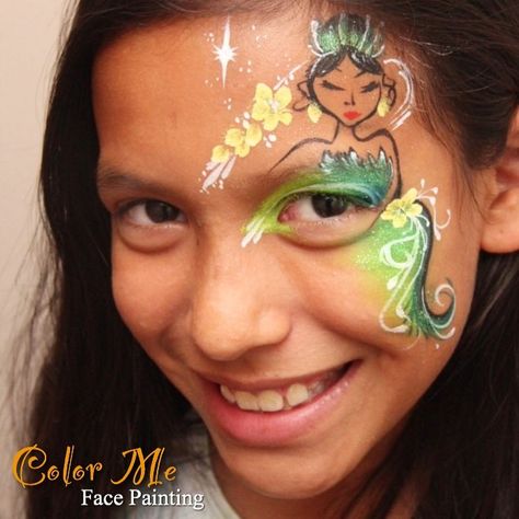 Princess Face Painting - Color Me Face Painting - Vanessa Mendoza Face Paint Disney, Face Painting Princess, Vanessa Mendoza, Disney Face Painting, Mermaid Face Paint, Painting Princess, Princess Face Painting, Professional Face Paint, Skull Coloring