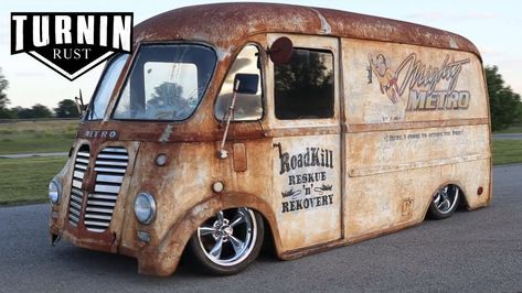 Rat Rod Trucks, Dually Trucks, Step Van, Shop Truck, Rat Rods Truck, Panel Truck, Chevy Pickup Trucks, Jacked Up Trucks, Cool Vans