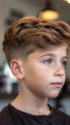 Cool Kid Haircuts Boys, Boys Quiff Haircut, Boy Undercut Hair Kids, Boys Haircut Short On Sides Long On Top, Soccer Boy Haircut, Boys Haircut Faux Hawk, Boy Hair Cuts Straight Hair, Boys Hair 2024, Boys Haircut Trendy 2024