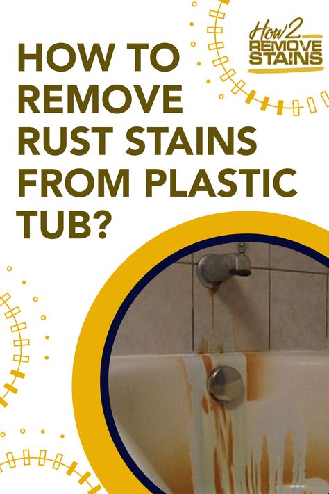 Acrylic Shower Walls, Plastic Bathtub, Remove Rust Stains, Remove Water Stains, Remove Rust, Hard Water Stain Remover, Best Cleaner, How To Clean Rust, Rust Removers