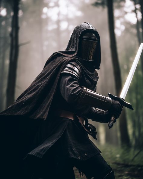 Star Wars Medieval, Medieval Kylo Ren, Fantasy Items, Kylo Ren, Fantasy Armor, Star Wars Characters, Book Inspiration, Fantasy Art, Star Wars