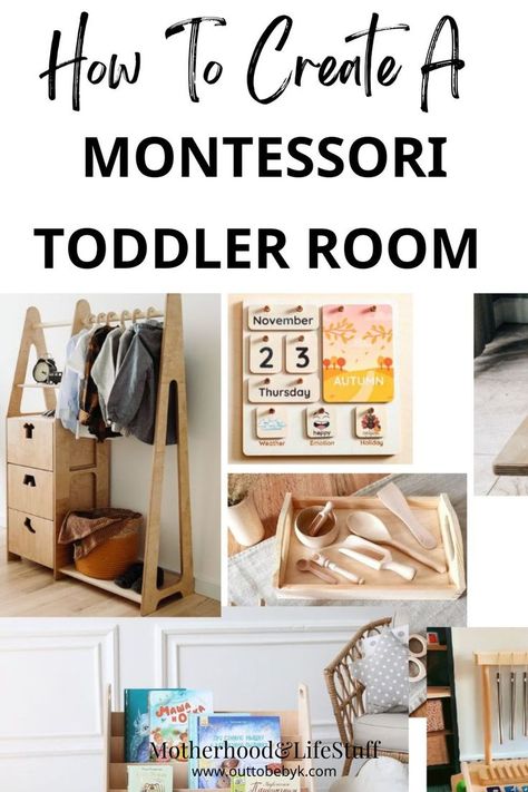 montessori toddler room Montessori Closet, Preschooler Bedroom, Montessori Room Ideas, Todler Room, Montessori Toddler Room, Montessori Toddler Bedroom, Toddler Room Ideas, Montessori Toddler Rooms, Toddler Room Organization