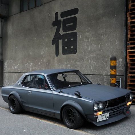 1972 Skyline, Skyline Hakosuka, Japanese Meaning, Rad Racer, Best Jdm Cars, Nissan Skyline Gt, Nissan Gtr Skyline, Skyline Gt, Street Racing Cars