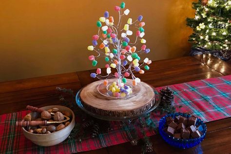 Gum Drop Tree, Gumdrop Tree, Ghost Of Christmas Past, Christmas Program, Homemade Wine, Christmas Tradition, Country Church, Gum Drops, Sweet Lady