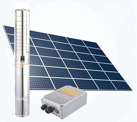 1.5hp solar water pump Details:- Solar dc surface & submersible pump day operation surface pump 1.5hp x 1500 watts & 2 hp x 1800 watts solar panels submersible pump 70mtrs depth app. Discharge 16000 liters / daya pplication: irrigation of small farms, green house, domestic use, spraying, lifting of water from, open well, pond, bore well, transfer of fluid. No fuel cost. Easy installation. eco friendly. Farming Land, Solar Powered Water Pump, Water Pump System, Power Pump, Solar Pump, Solar Pool Heater, Water Well Drilling, Small Farms, Garden Water Feature