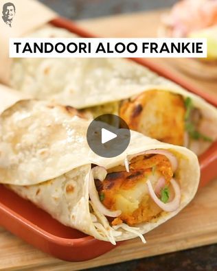 Potato Frankie Recipe, Aloo Frankie Recipe, Aloo Tikka, Veg Frankie Recipe, Tandoori Aloo, Frankie Recipe, Baby Potato, Aloo Recipe, Aloo Recipes