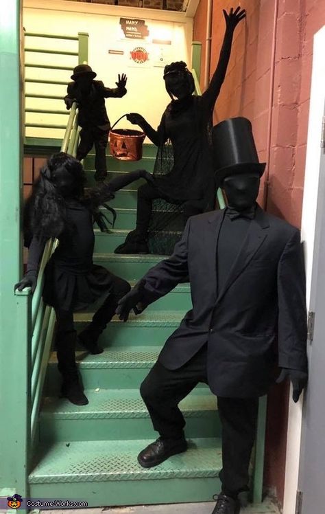 Shadow People Costume - 2019 Halloween Costume Contest Us Halloween Costume, Shadow Costume, Horror Halloween Costumes, Twin Halloween, Shadow People, Easy Halloween Party, Etsy Halloween, Costume Works, Costumes Diy