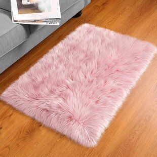 Dorm Carpet Rugs, Pink Fuzzy Rug, Dorm Room Seating, Rug For Dorm, Deck Furniture Layout, Fuzzy Rug, Pink Rectangle, Secret Room, Cute Diy Room Decor