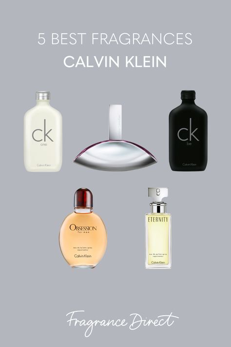 The most wanted fragrances by Calvin Klein. ✨ Calvin Klein Fragrance, Calvin Klein Perfume, Fragrances Perfume Woman, Perfume For Men, Perfume Design, Best Fragrances, Most Wanted, Fragrances Perfume, Perfume Bottles