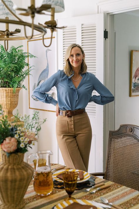 Daily Looks - Sarah Tucker Kemble Interiors, Sezane Blouse, Target Outfits, Gasparilla Inn, Sarah Tucker, Addison Ross, Re Design, Fall Tablescapes, Target Clothes