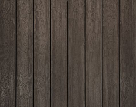 It looks like wood... but it's composite. Envision Inspiration composite deck boards in Barnwood Plank. Find your perfect style at EnvisionDecking.com. #EnvisionLifeOnYourDeck #BeInspired Conwood Texture, Wooden Deck Texture, Wood Cladding Texture, Wood Deck Texture, Dark Wood Decking, Deck Texture, Outdoor Wood Flooring, Stone Tile Texture, Cladding Texture