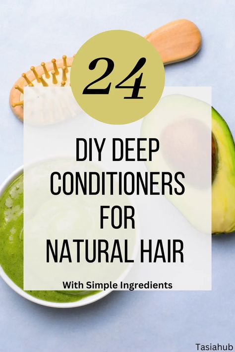 24 Homemade Deep Conditioner For 4C Natural Hair Growth - Tasiahub Natural Deep Conditioner For Black Hair, How To Deep Condition Hair At Home, Diy Deep Conditioner For Natural Hair, Hair Deep Conditioner Diy, Black Hair Conditioner, 4c Natural Hair Growth, Homemade Hair Moisturizer, Deep Conditioner Recipe, Protein Deep Conditioner