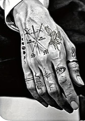 Finger Sleeve Tattoo, Tätoo Hand Men, Men’s Full Finger Tattoos, Finger Tattoos For Guys, Finger Tattoo For Men, 505 Tattoo, Finger Tattoos For Men, Men Finger Tattoos, Mafia Tattoo