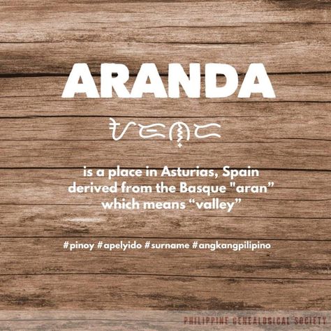 ARANDA is a place in Asturias, Spain, derived from the Basque "aran” which means “valley”. Asturias Spain, Aesthetic Names, Names Ideas, Last Names, Character Creation, First Names, R A, A Place, Spain