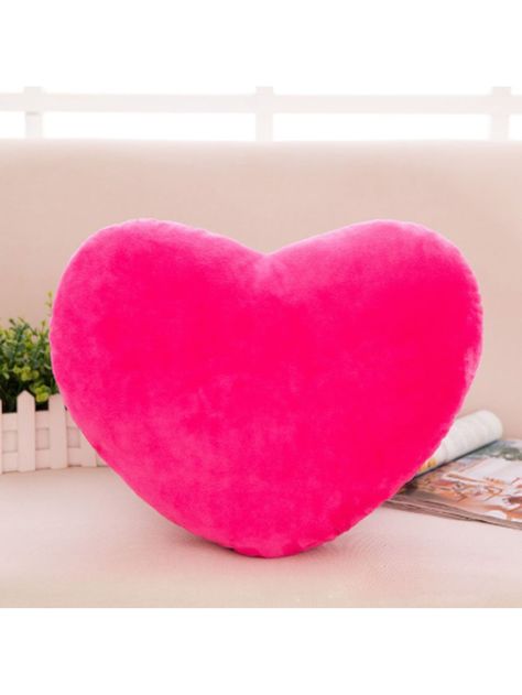 Heart Plush Toys Soft Pillow Kawaii Toy Lovely Gift for Birthday Home Decorative Valentines Day Decorative Soft Stuffed PillowI discovered amazing products on SHEIN.com, come check them out! Heart Shaped Pillow Aesthetic, Pink Smiley Face Pillow, Pink Fuzzy Pillows, Fluffy Heart Pillow, Red Heart Pillow In Bed, Heart Plush, Kawaii Toys, Soft Pillow, Soft Pillows