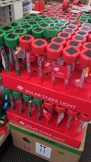 Solar Stake Lights Ideas, Dollar Tree Haul, Solar Lights, Dollar Tree, Color Change, Solar, Lighting, Christmas, On Instagram