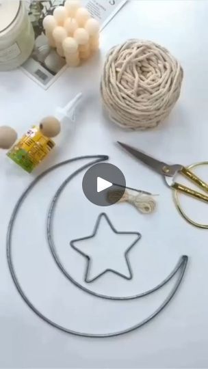 92 reactions · 12 shares | @ajmatul786 #diyhomedecor #macrameartist 
.
.
.
.
Diy macrame moon star set wall hanging Boho style .
home decor items available DM me for order
📞 7208425335.

#macramechandelier 
#plantstandseller 
#mirrordecor | Ajmatul Nisha | Babul Supriyo · Dream Girl Dream Girl Boho Style Home Decor, Boho Style Home, Houses Black, Exterior Christmas, Diy Yarn Crafts, Rope Crafts Diy, Wall Hanging Boho, Diy Furniture Renovation, Stovetop Potpourri