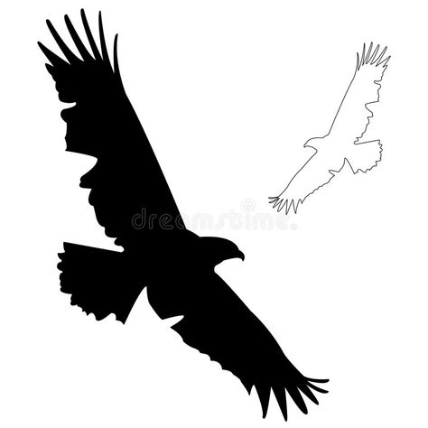 Eagle silhouette. An Eagle silhouette, also with a drawn outline , #Affiliate, #silhouette, #Eagle, #outline, #drawn #ad Eagle Outline, Animal Stencil Art, Eagle Silhouette, Flying Tattoo, Eagle Vector, Eagle Drawing, Bird Stencil, Shadow Light, Silhouette Tattoos