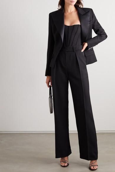 Black Pantsuit, Woman Suit, Business Outfits Women, Prom Suits, Woman Suit Fashion, Pantsuits For Women, Prom Ideas, Agent Provocateur, Formal Outfit