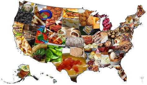 Famous Food in Every State of the USA American Culture United States, Famous Dishes From Each State, United States Culture, Famous Food Of Indian States, Traditional American Food, Famous Food, American Food, American Traditional, Game Night