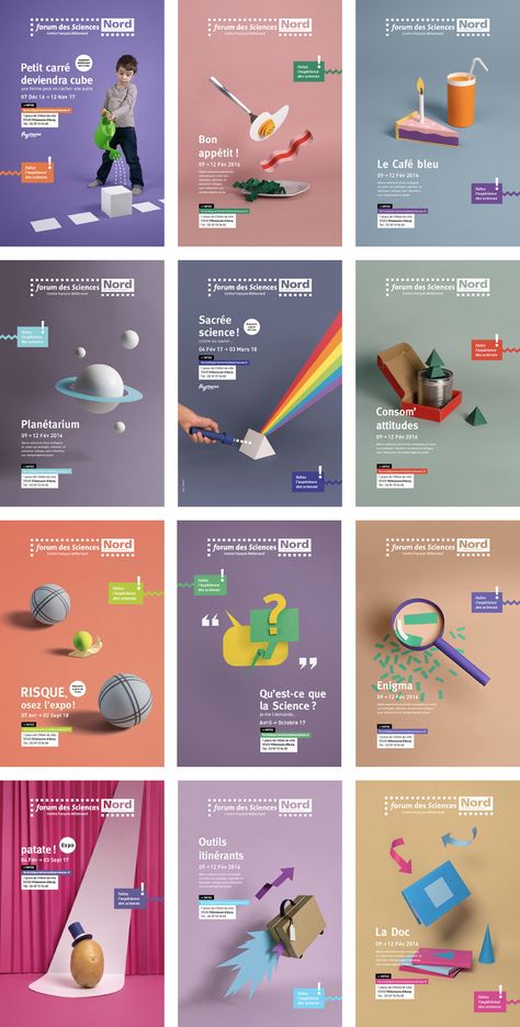 Science Forum Communication on Behance by GRAPHEINE Infographic Creative Ads, 3d Design Poster, Communication Poster, Instagram Advertising Design, Mises En Page Design Graphique, Media Communication, Visual Communication Design, Graphisches Design, Publicidad Creativa