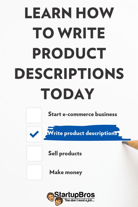 Looking to update your product descriptions or need to know where to start? We’ve got examples and templates for how to write product descriptions for your e-commerce business. #makemoneyonline #startup #entrepreneur Writing Product Descriptions, Need A Job, Know Your Customer, Way To Success, Online Coaching Business, Business Writing, Descriptive Writing, Ecommerce Business, Freelance Business