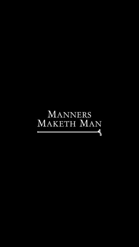 Manners Maketh Man Manners Maketh Man, Whiplash, Take Control, The Force, Popular Pins, Manners, The Mind, Gravity, Honey