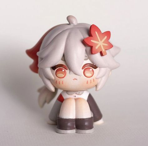 Chibi Genshin, Clay Diy Projects, Anime Crafts, Save The World, Clay Art Projects, Cute Clay, Clay Figures, Art Clay, Dessin Adorable