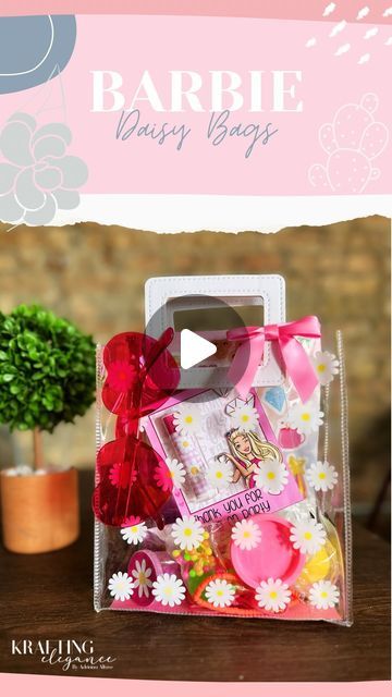 Adriana Altuve - Party Decorations on Instagram: "Barbie Favor Purse! This cute bags are truly unique and original, the pattern of the bags can match perfect with any Daisy decor 👌🏻👌🏻👌🏻 Tell me if your little ones wouldn’t get in love of them?… #barbiebags #barbiepurse #barbieparty #barbiebirthday #barbiefavors #partysupplies #birthdayparty #birthdaypartyideas #birthdaypartydecor #barbiebirthdayparty #barbiebirthdaytheme #barbiebirthday" Daisy Decor, Barbie Theme Party, Barbie Birthday Party, Barbie Theme, Barbie Birthday, Barbie Party, Party Bags, Cute Bags, Birthday Theme