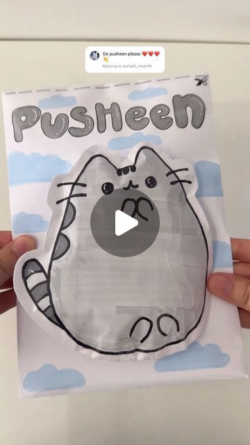 Pusheen Crafts, Cat Papercraft, Pusheen Gifts, Pusheen The Cat, Pusheen Cute, Presents Ideas, Sam And Cat, Paper Dolls Diy, Pusheen Cat