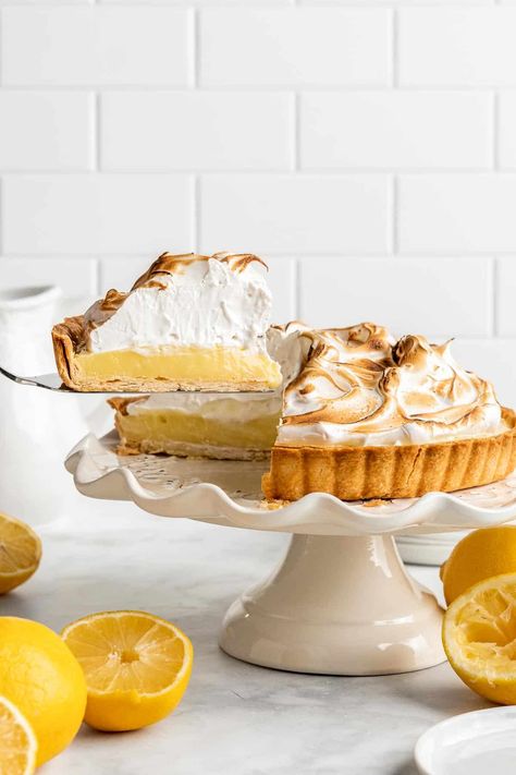 Merengue Topping For Pie, Thermomix Lemon Meringue Pie, Lemon Pie With Meringue, The Best Lemon Meringue Pie, Meringue Lemon Pie, Tart With Meringue, Lemon Merang Pie Recipe, Meringue For Lemon Pie, Lemon Curd Meringue Pie