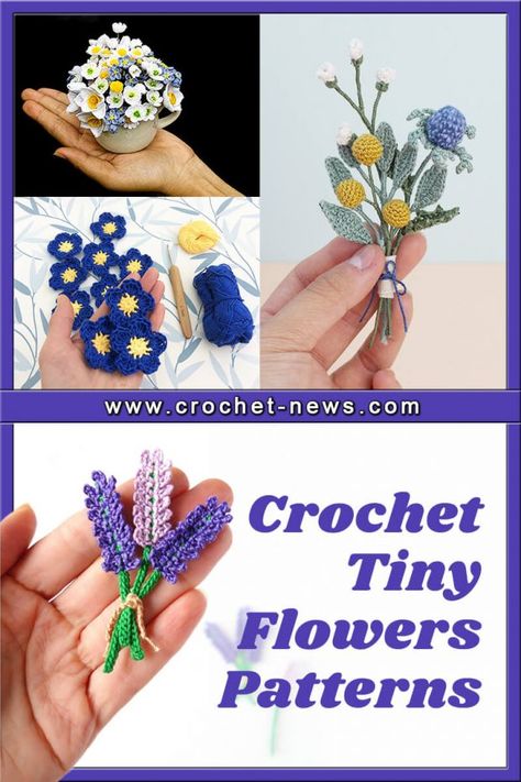 Crochet Tiny Flowers, Crochet Butterfly Applique, Crochet Small Flower, Crochet Tiny, Crochet Poppy, Yarn Scraps, Butterfly Crochet, Flower Chart, Crochet Butterfly Pattern