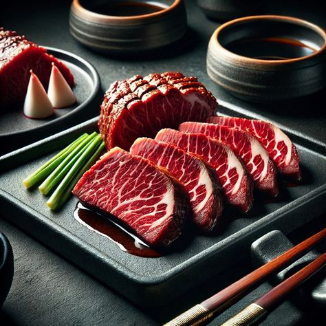 Indulge In Luxury The Art Of Japanese Wagyu Beef#pikbest##Photo Wagyu Beef Ribs Recipe, Wagyu Beef Recipe, Beef Wagyu, Japanese Wagyu, Beef Ribs Recipe, Japanese Beef, Gourmet Food Plating, Beef Roll, Beef Bowls