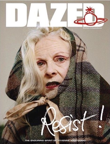 Vivienne Westwood by Harley Weir for Dazed Magazine Summer 2018 Id Magazine, Harley Weir, Dazed Magazine, Margaret Thatcher, Fashion Magazine Cover, The Vivienne, Fashion Cover, Linda Evangelista, Declaration Of Independence