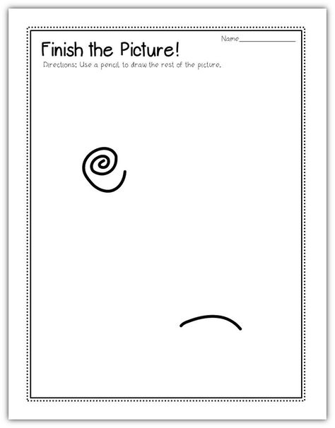 Setting the Tone in the First 10 Minutes of the First Day of School- I think even high school kids would love this! Finish The Picture Printable, Fun Friday Activities Classroom Ideas, Finish The Drawing, Finish The Picture, Group Drawing, First Week Activities, Classe D'art, First Day Activities, School Morning