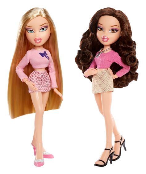 Old Bratz Dolls, All Bratz Dolls, Spice Girls Dolls, 2000s Bratz, Las Bratz, Bratz Aesthetic, Bratz Doll Outfits, My Scene, Doll Aesthetic