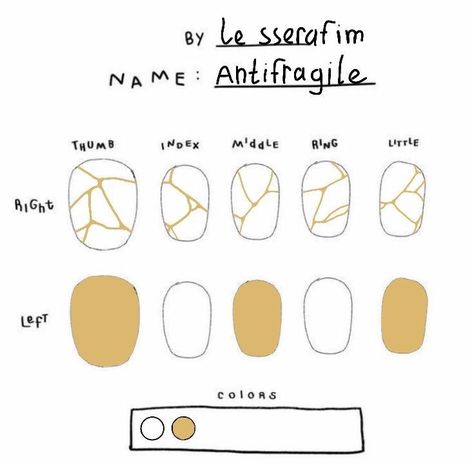 Le Sserafim Antifragile Nails, Antifragile Nails, Le Sserafim Antifragile Aesthetic, Kpop Nails Simple, Le Sserafim Design, Le Sserafim Nails Inspired, Twice Kpop Nails, Le Sserafim Nails Designs, Twice Nails Designs