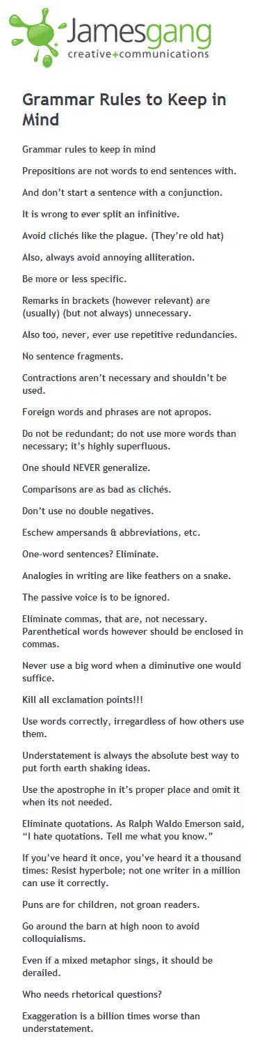 Grammar rules are funny! Really! Writers Humor, Grammer Rules, Word Girl, Basic Grammar, Grammar And Punctuation, Teaching Grammar, Grammar Rules, Grammar Lessons, English Tips