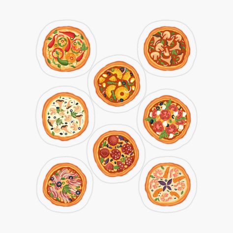 Pizza Stickers Printable, Freebies Stickers, Planner Freebies, Pizza Sticker, Destiny Quotes, Journal 2024, Dominos Pizza, Sticker Ideas, Pizza Lovers