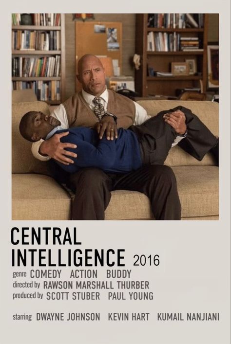 Central Intelligence Movie, Movie Character Posters, Tv Posters, Central Intelligence, Movies To Watch Teenagers, Netflix Movies To Watch, Movie Card, Iconic Movie Posters, New Movies To Watch