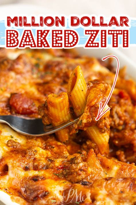 Million Dollar Baked Ziti Million Dollar Baked Ziti By 12 Tomatoes, Baked Mostaccioli For A Crowd, Italian Meals For A Crowd Parties, Italian Pasta For A Crowd, Millionaire Pasta Bake, Italian Recipes To Feed A Crowd, Large Italian Dinner Party, Easy Italian Meals For Dinner, Pasta For Large Crowd