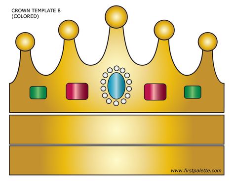 Prince+Crown+Template+Printable Crown Templates, Crown Printable, Crown Template, Free Printable Templates, Fun Craft Ideas, Printable Masks, Prince Crown, Crown Crafts, Mask Template