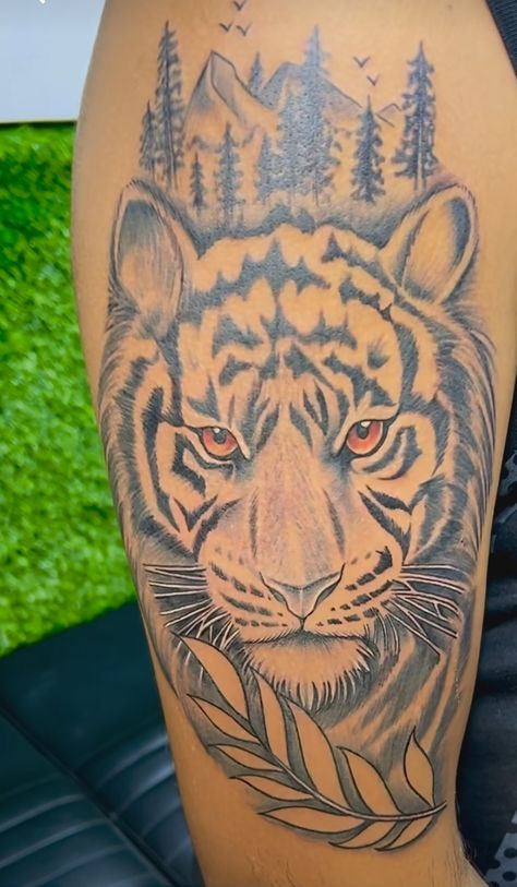 Tiger Tatoos, Mouth Tattoo, Heartbeat Tattoo, Tiger Tattoo, Sleeve Men, Tattoo Sleeve Men, Lion Tattoo, Tattoo Sleeve, In A Heartbeat