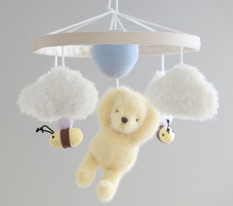 Winnie The Pooh Baby Nursery, Winnie The Pooh Crib, Winnie The Pooh Room, Classic Pooh Nursery, Pooh Bear Nursery, Crib Mobiles, Pooh Nursery, Winnie The Pooh Nursery, Wood Nursery